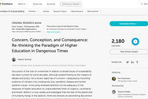 Concern, Conception, and Consequence: Re-thinking the Paradigm of Higher Education in Dangerous Times