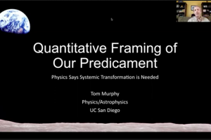 Planetary Limits Academic Network (PLAN): Quantitative Framing of Our Predicament