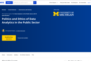 Politics and Ethics of Data Analytics in the Public Sector