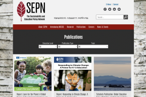 The Sustainability and Education Policy Network: Publications
