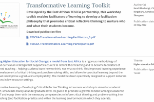 Transformative Learning Toolkit